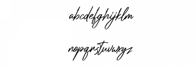 Discreates फ़ॉन्ट लोअरकेस