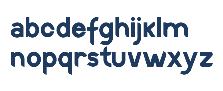 Discreet Bold Lowercase