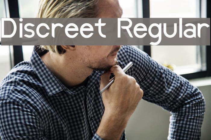 Discreet Regular Example 3