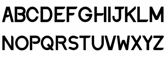 Discreet SemiBold Шрифта ВЕРХНИЙ