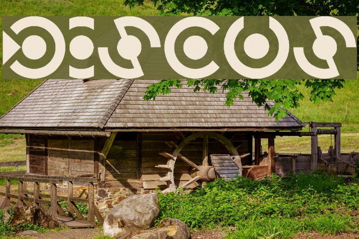 Discus Font examples