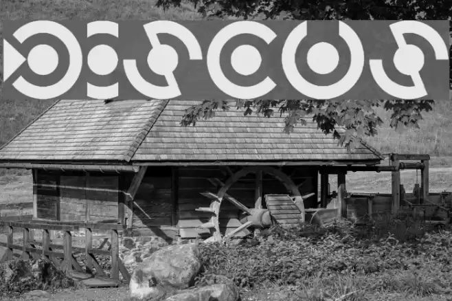 Discus Font examples