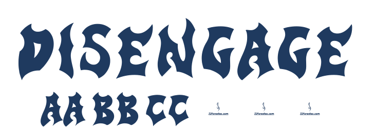 Disengage Font Preview