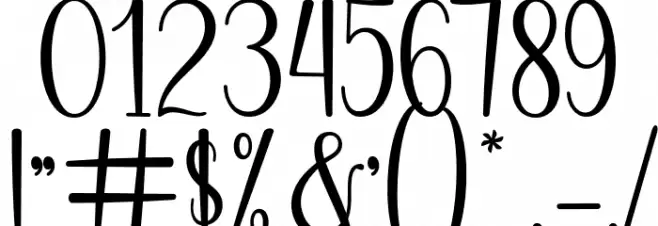 Disforia Inersia Font OTHER CHARS