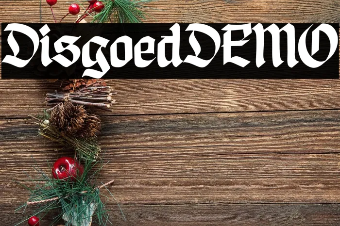 Disgored DEMO Example 3