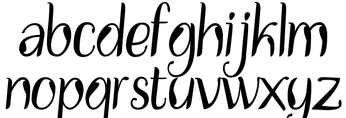 DisguiseDisplayRegular Font LOWERCASE
