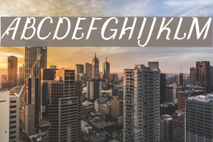 DisguiseDisplaySans-Italic Example 3