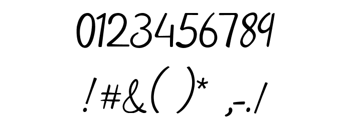 Dish Domine Font OTHER CHARS