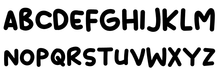 Dish Out Font LOWERCASE