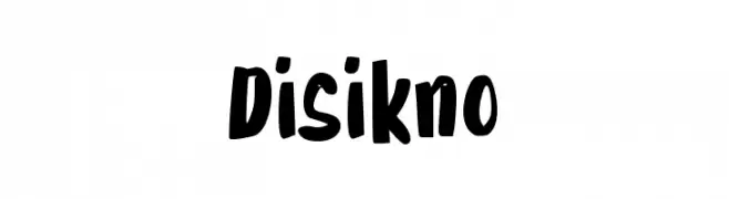 Disikno  font caratteri gratis