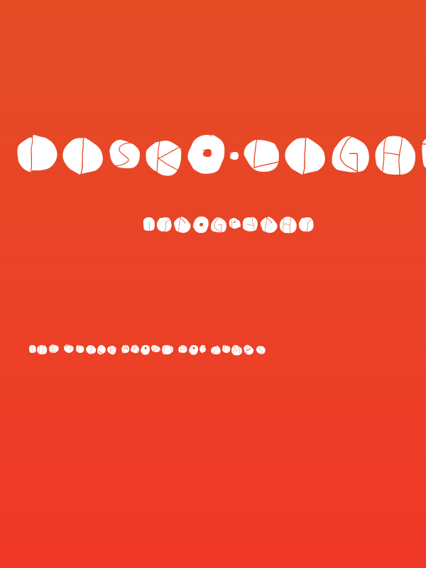 DiskO-LightInvers Poster