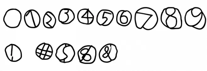 DiskO-Medium Font OTHER CHARS