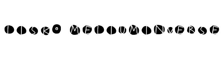 DiskO-MediumInverse  baixar fontes gratis