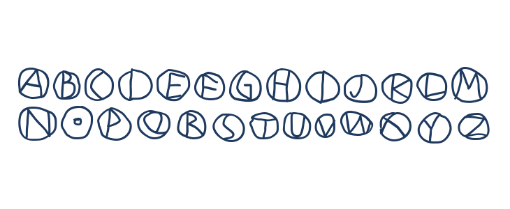 DiskO-Medium Lowercase