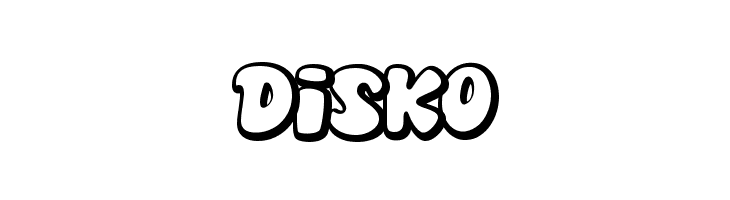 Disko  フリーフォントのダウンロード