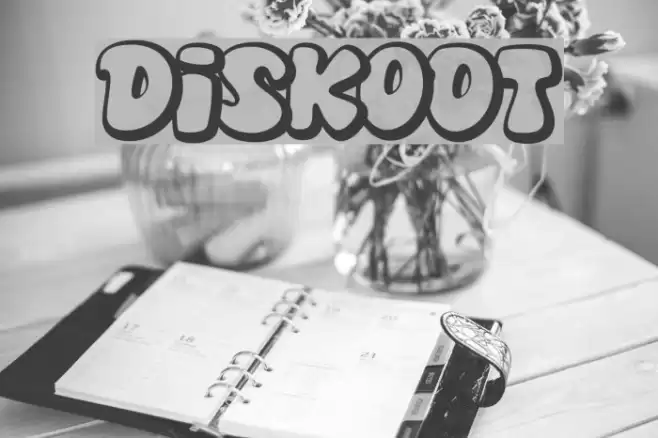 DiskoOT Font examples