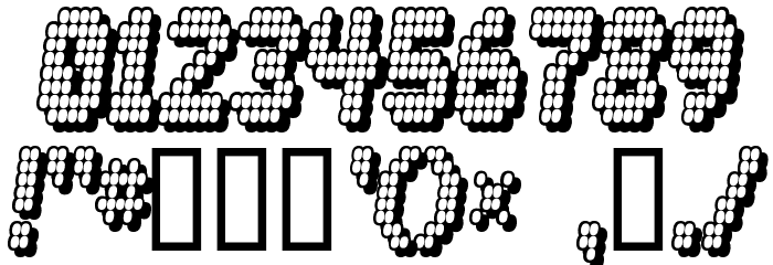 Diskoteque Font OTHER CHARS