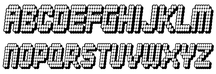 Diskoteque Font LOWERCASE
