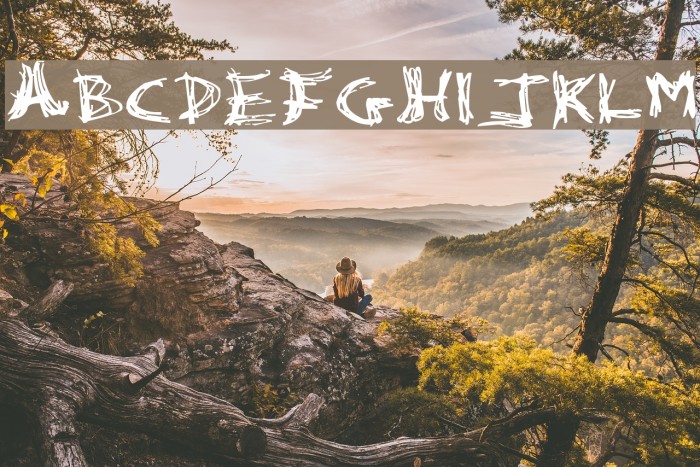 Dismembered Font examples