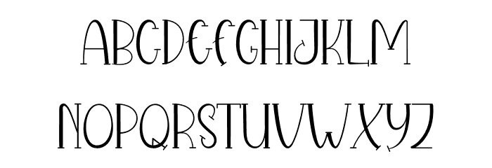 Disneb Club Font LOWERCASE