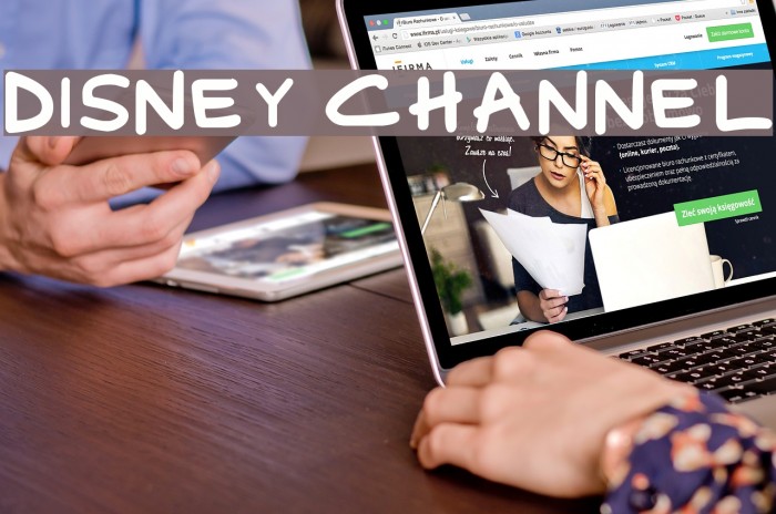 Disney Channel Font examples