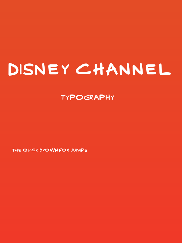 Disney Channel Poster