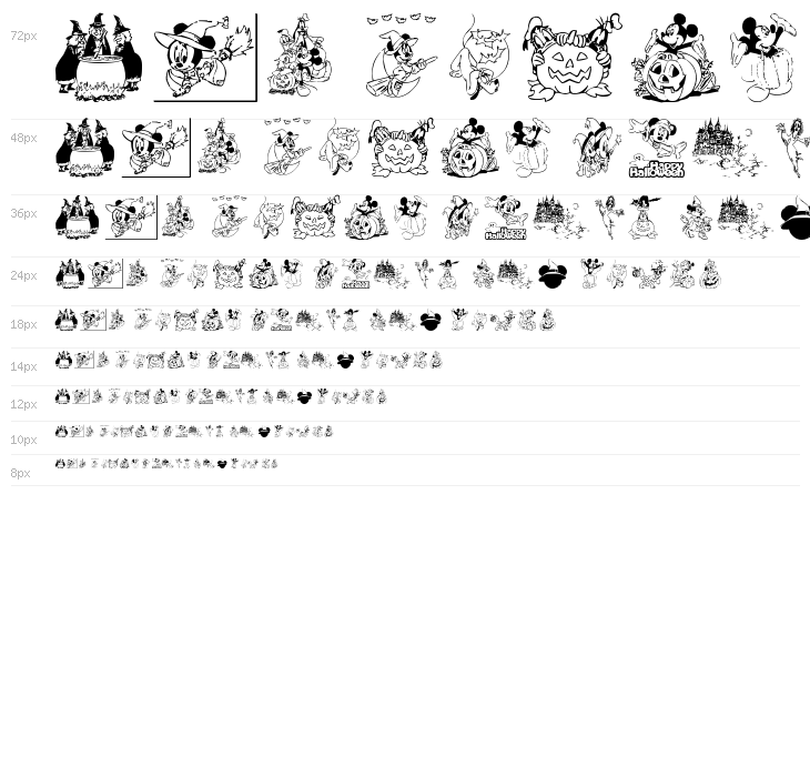 Disney Halloween Waterfall