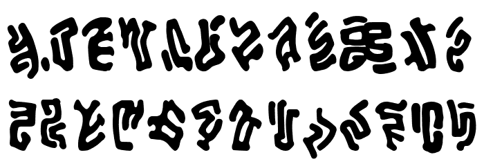 Disney's Zombese フォント その他の文字