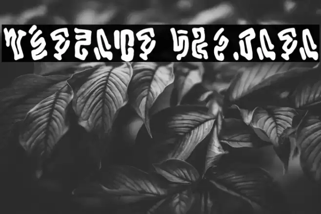 Disney's Zombese Font examples