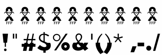 Disoluta-Regular Font OTHER CHARS