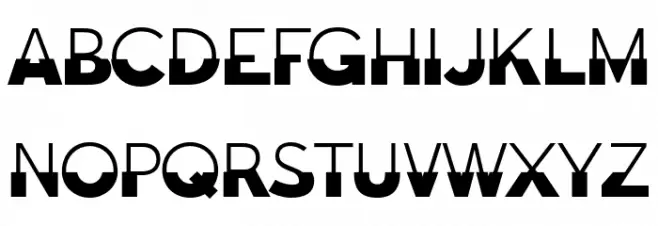 Disoluta-Regular Schriftart Groß