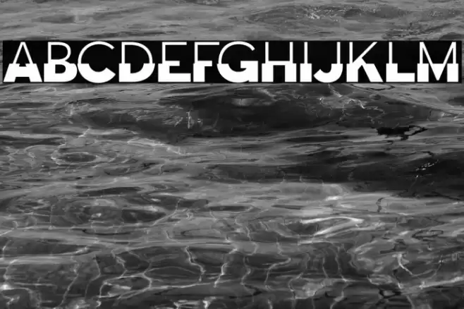 Disoluta-Regular Font examples