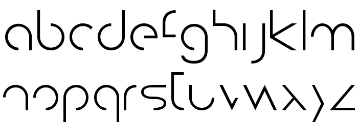 Disolve Font LOWERCASE