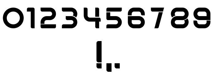 Disorder Regular Font OTHER CHARS