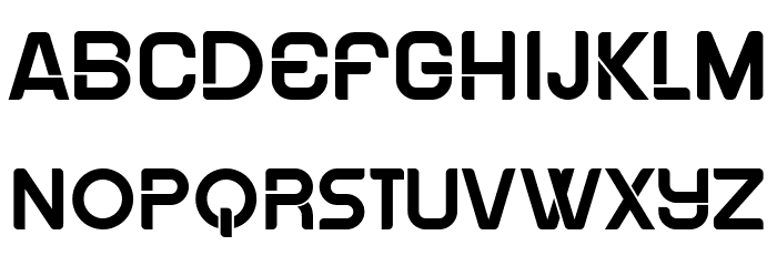 Disorder Regular Font LOWERCASE