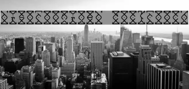 Disorganized Cockroach Fonte examples