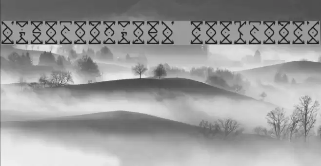 Disorganized Cockroach Fonte examples