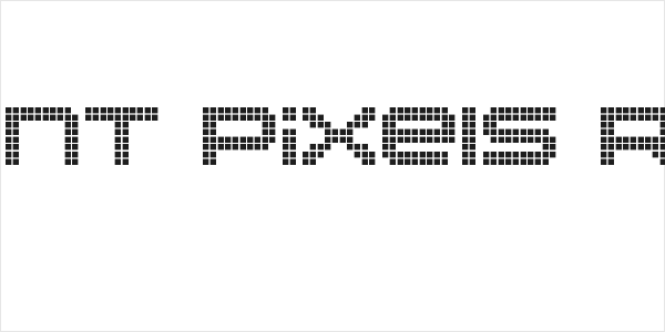 Disorient Pixels Regular Logo