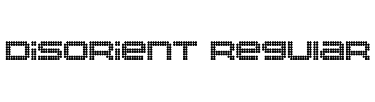 Disorient Regular Font