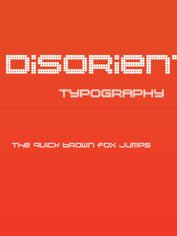 Disorient Regular Poster