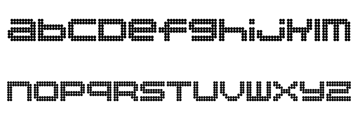 Disorient Regular Font LOWERCASE