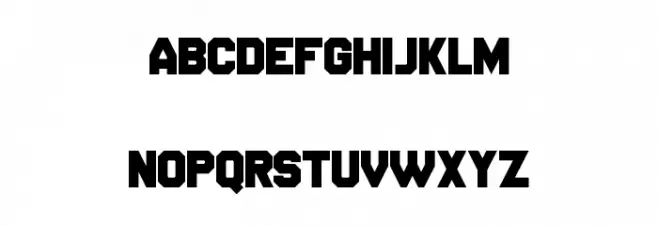 Disparador Regular 字体 大写