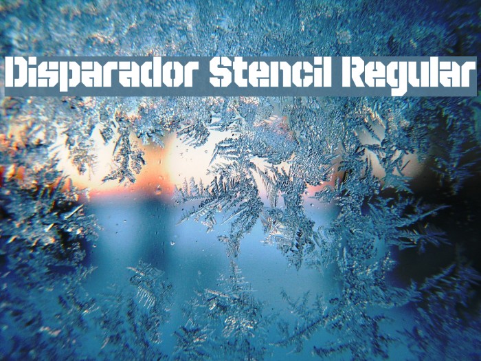 Disparador Stencil Regular Example 3