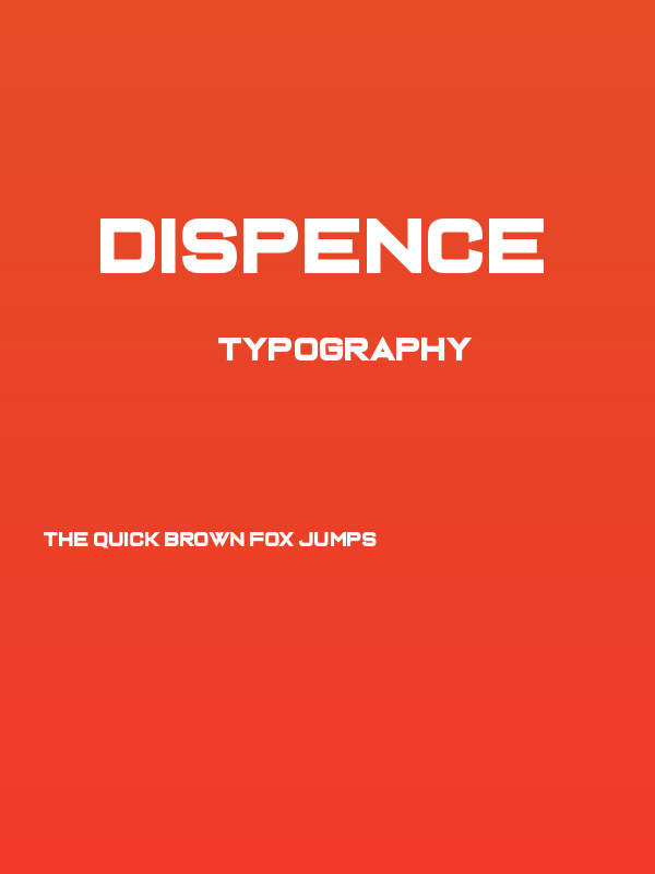 Dispence Poster