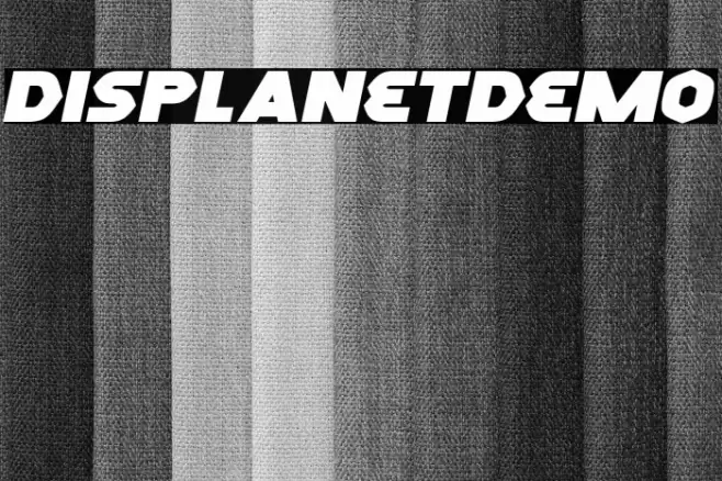 DisplanetDemo خط examples