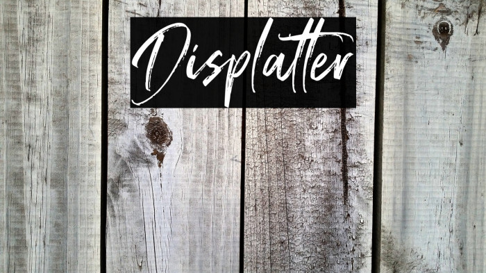 Displatter Example 1