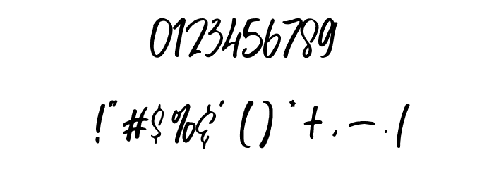 Display Clean Font OTHER CHARS