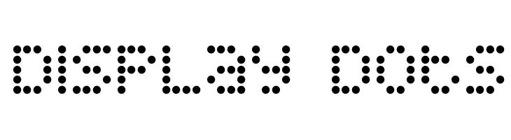 Download Display Dots Font Ffonts Net 3D SVG Files Ideas | SVG, Paper Crafts, SVG File