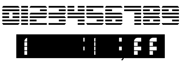 Display Gothic B Regular Font OTHER CHARS