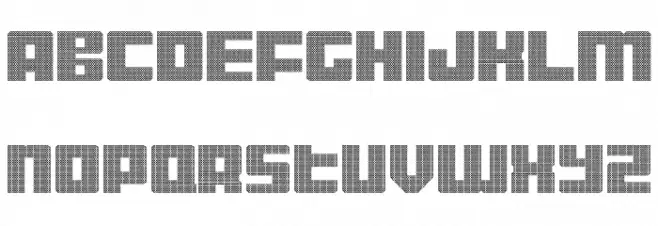 Display Gothic E Regular Fonte MAIÚSCULAS